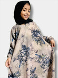 Kids Abaya MAXI Style - Blue Roses