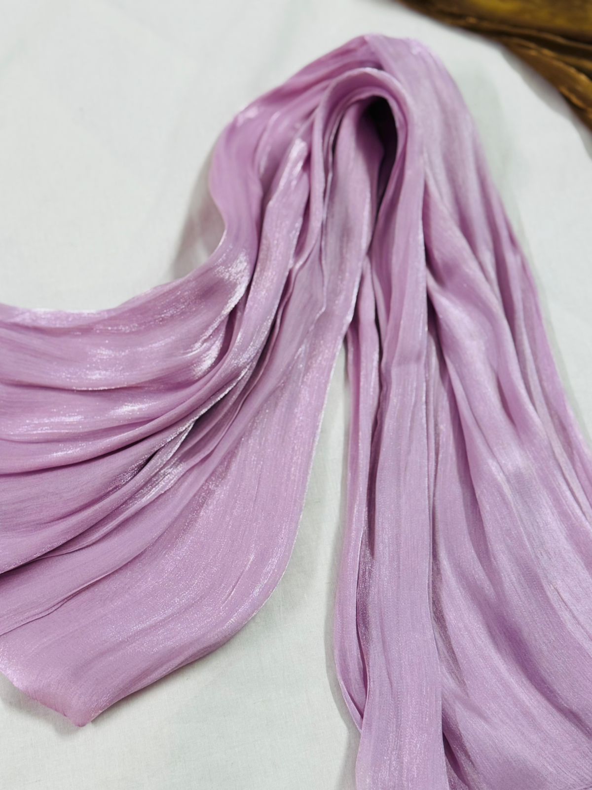 LUXURY ORGANZA SILK - LAVENDAR