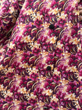 Adults Printed Lawn Abaya Front Open Style - LA 5
