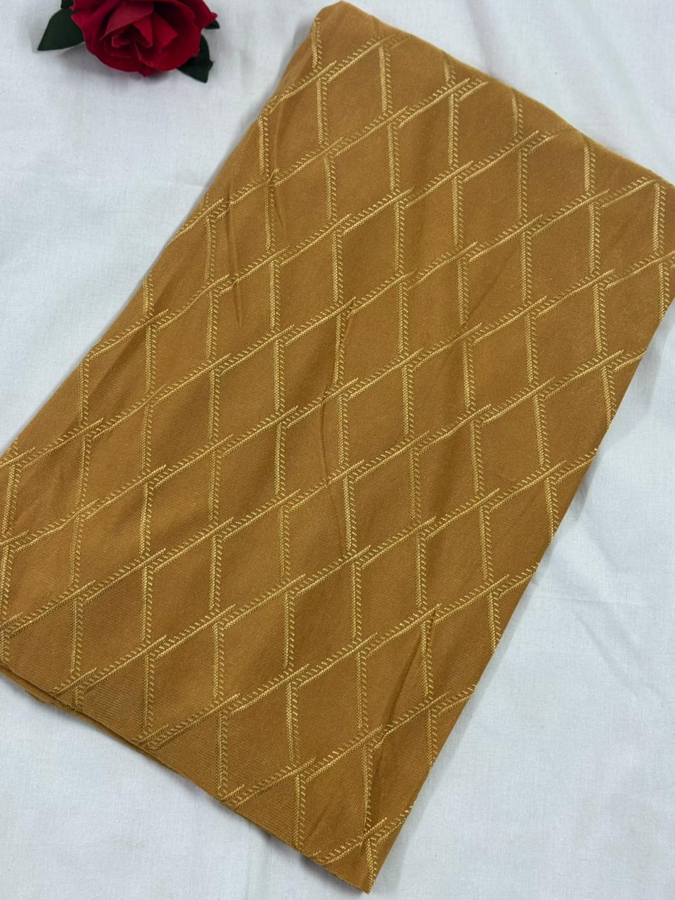 Premium Shine Jersey Diamond - French Beige