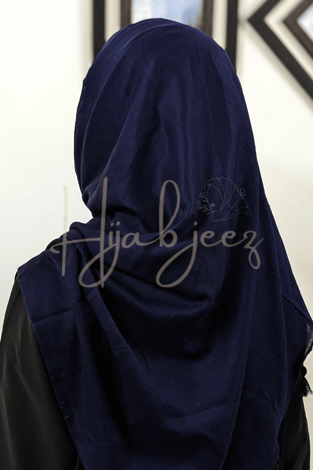 PLAIN LAWN TASSELS - NAVY BLUE