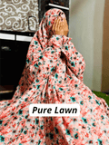 PURE LAWN NAMAZ CHADDAR WITH SLEEVES - PL 6 LARGE