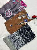 WOW BUNDLE OF 3 PRINTED SCARFS - WB4