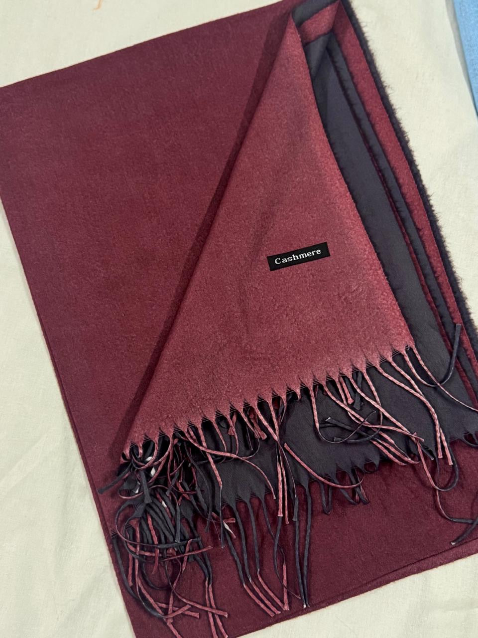 PURE WOOL PASHMINA DUAL SIDE - ART 24