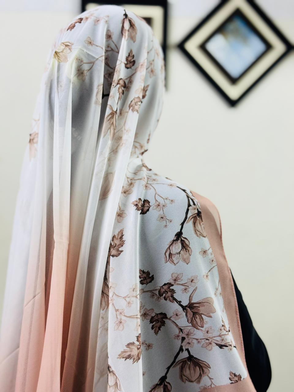 DIGITAL PRINT GEORGETTE SCARF - DP 12