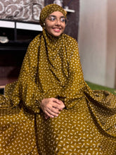 KIDS NAMAZ CHADDAR WITH FULL SLEEVES - ZOYA FRENCH BEIGE (12 to 14 Years)