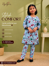 Printed Lawn Stitched 2 Pcs Shirt / Trouser Kids - Article 5