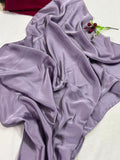 MATT SILK HIJAB - DULL PURPLE