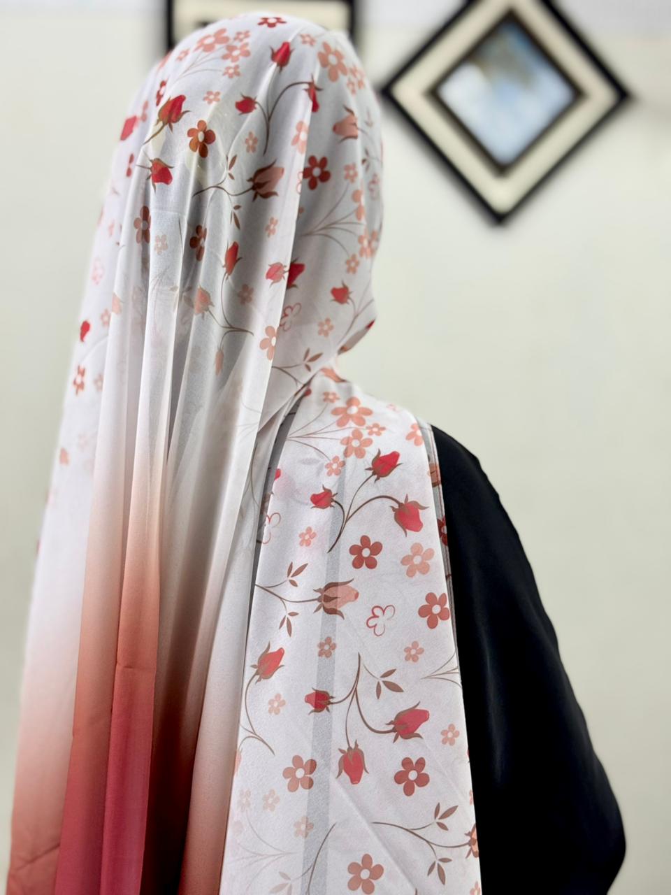 DIGITAL PRINT GEORGETTE SCARF - DP 15