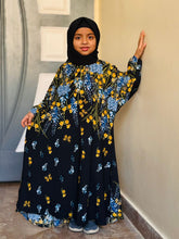 Kids Abaya MAXI Style - Golden Garden