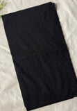 Premium Qualtiy Lawn Chaddar with Embroidery - Black Design