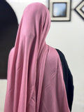 PLAIN MODAL HIJAB XL - FRENCH ROSE