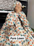 PURE LAWN NAMAZ CHADDAR WITH SLEEVES - PL 13 LARGE