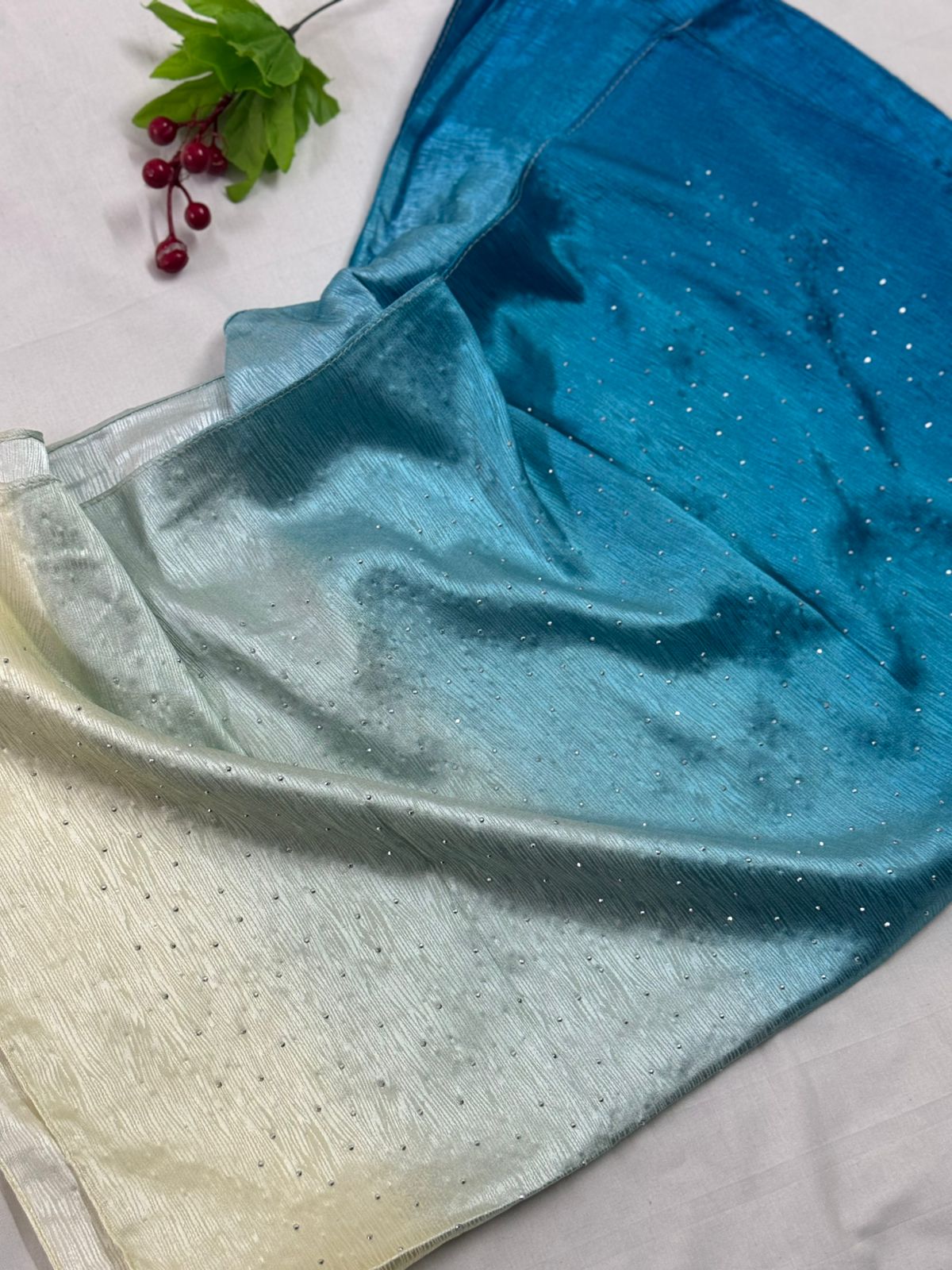 MULTI SHADE SILK STONE HIJAB - MS4