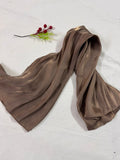LUXURY ORGANZA SILK - CHOCO