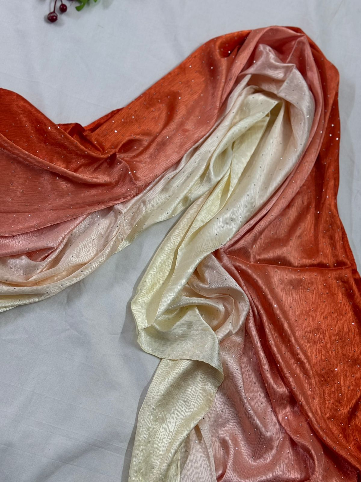 MULTI SHADE SILK STONE HIJAB - MS16