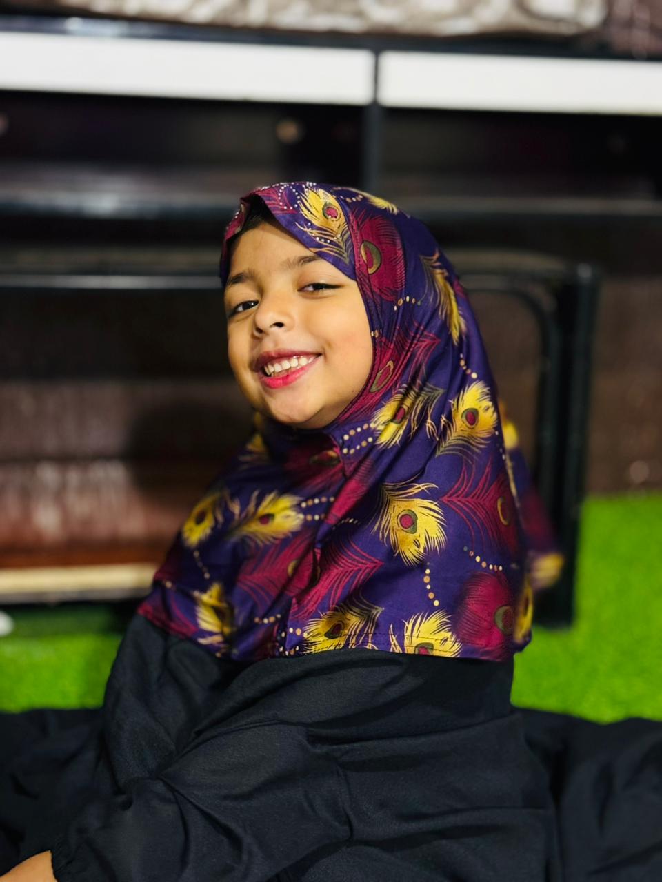 READY TO WEAR SCARF PRINTED WITH EMBELLISHMENT - PE 2