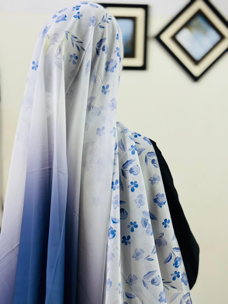 DIGITAL PRINT GEORGETTE SCARF - DP 5