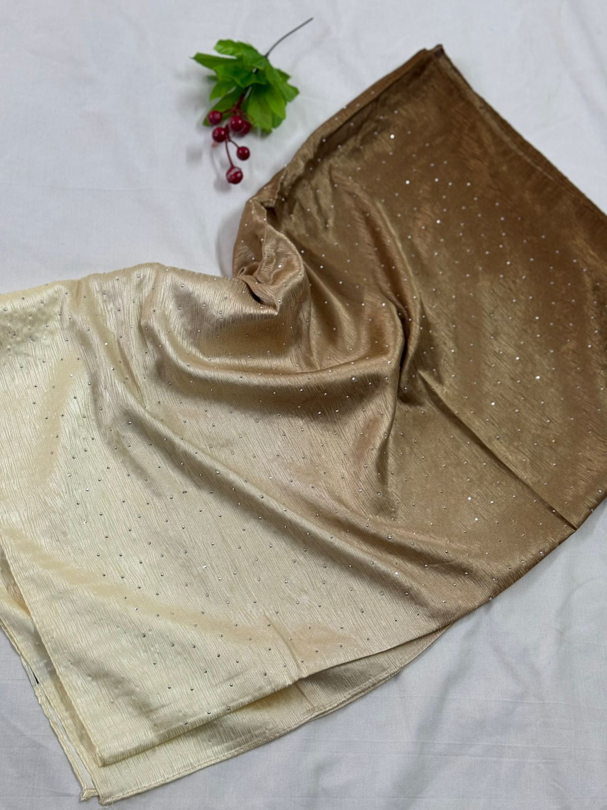 MULTI SHADE SILK STONE HIJAB - MS7