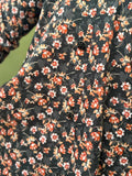 Adults Printed Lawn Abaya Front Open Style - LA 4