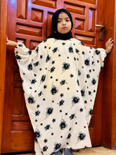 Kids Printed Kaaftan Abaya - Noori