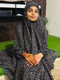 KIDS NAMAZ CHADDAR WITH FULL SLEEVES - GALAXY BLACK 8 to 11 Years