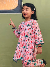 Printed Lawn Stitched 2 Pcs (Shirt / Trouser) Kids - Article 1