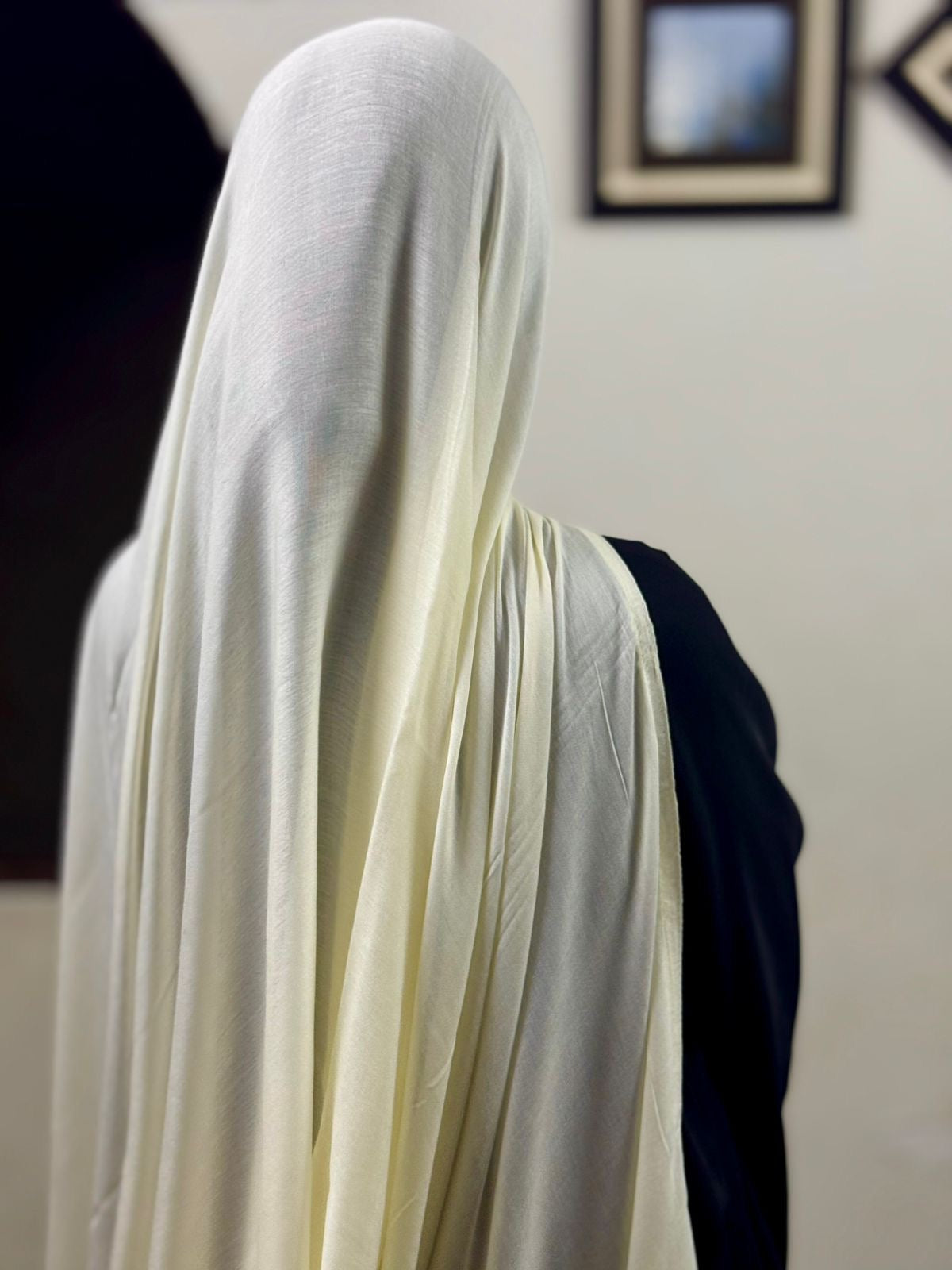 PLAIN MODAL HIJAB XL - SOFT AMBER