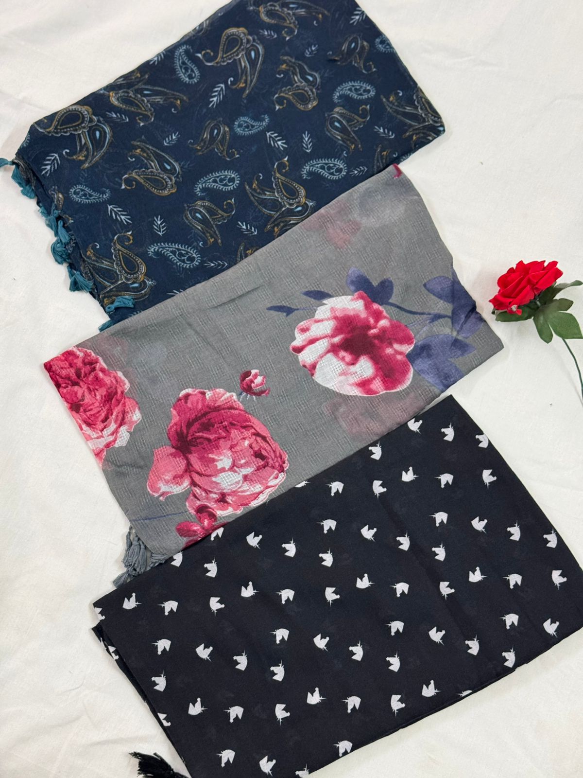 WOW BUNDLE OF 3 PRINTED SCARFS - WB1