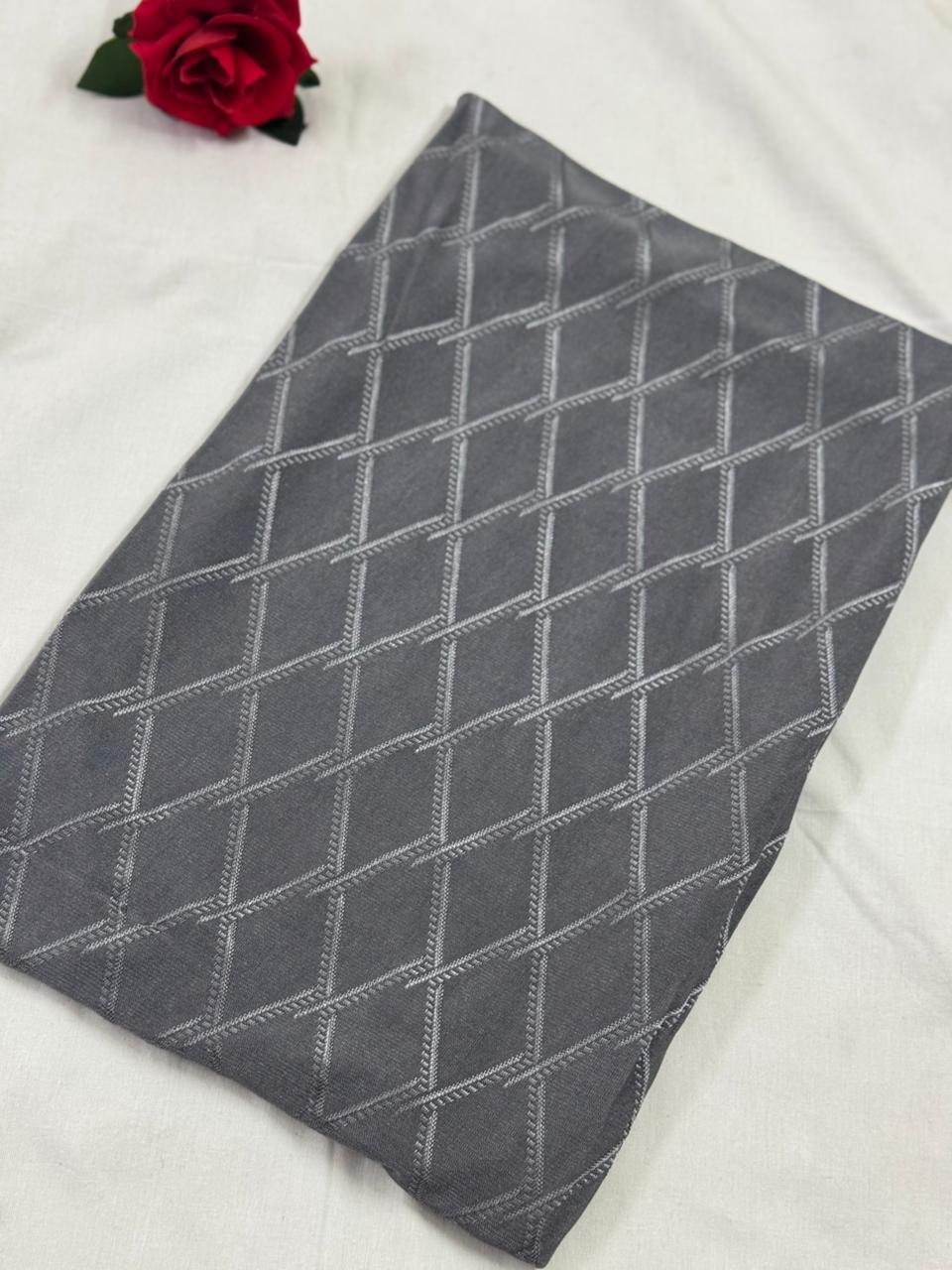 Premium Shine Jersey Diamond - Grey