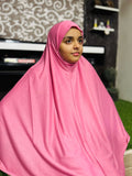 READY TO WEAR SCARF ADULTS - DAISY PINK MAKHNA - EHRAM