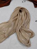 LUXURY ORGANZA SILK - DEEP BEIGE