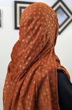 Elite Lawn Galaxy Foil Print - Caramel - XL SIZE