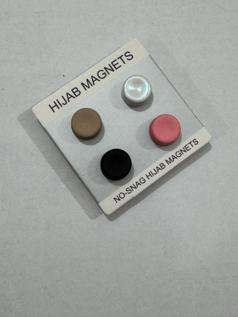 HIJAB MAGNET - PACK OF 4 COLOR RND MATT 1