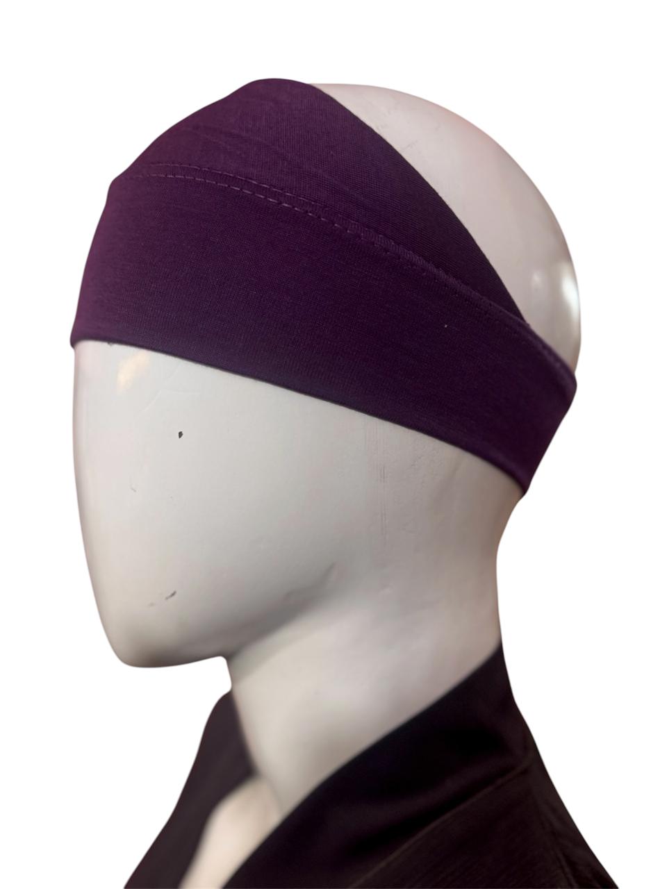 PLAIN HIBA TUBE CAP - Egg Plant