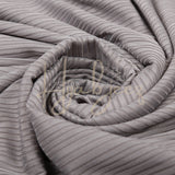 PRIME RIBBED JERSEY - SILVER