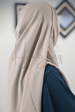 PLAIN GEORGETTE HIJAB - NATURAL