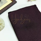 CRINKLE SILK - DARK SIENNA