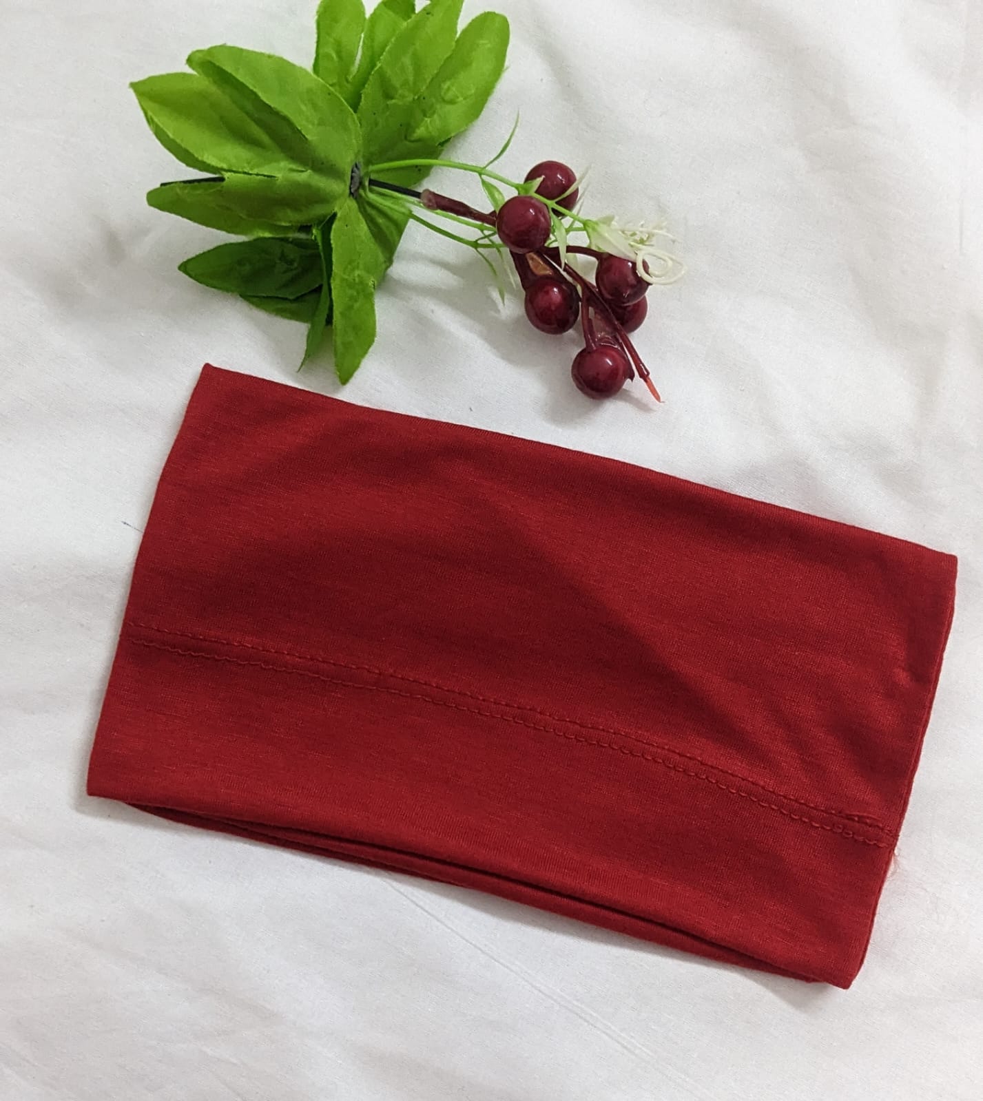 PLAIN TUBE CAP - RED