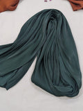 LUXURY SILK - BOTTLE GREEN
