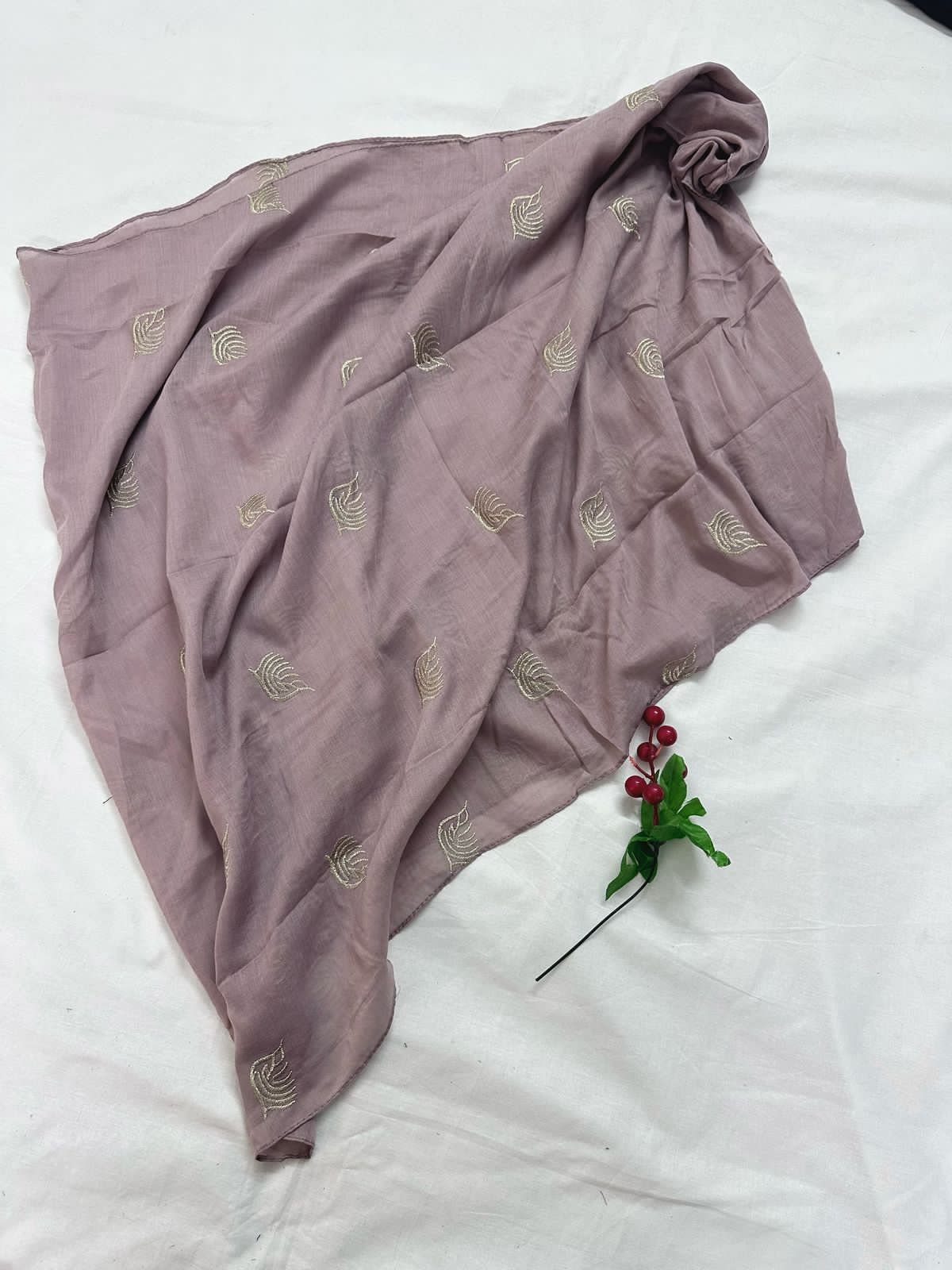 GOLD MULTI DOTTED LAWN - SPUN PEARL