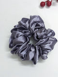 SCRUNCHIES - SILVER GREY