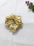 SCRUNCHIES - PALE GOLD