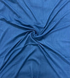 PREMIUM TURKISH LAWN - METALLIC BLUE XL SIZE