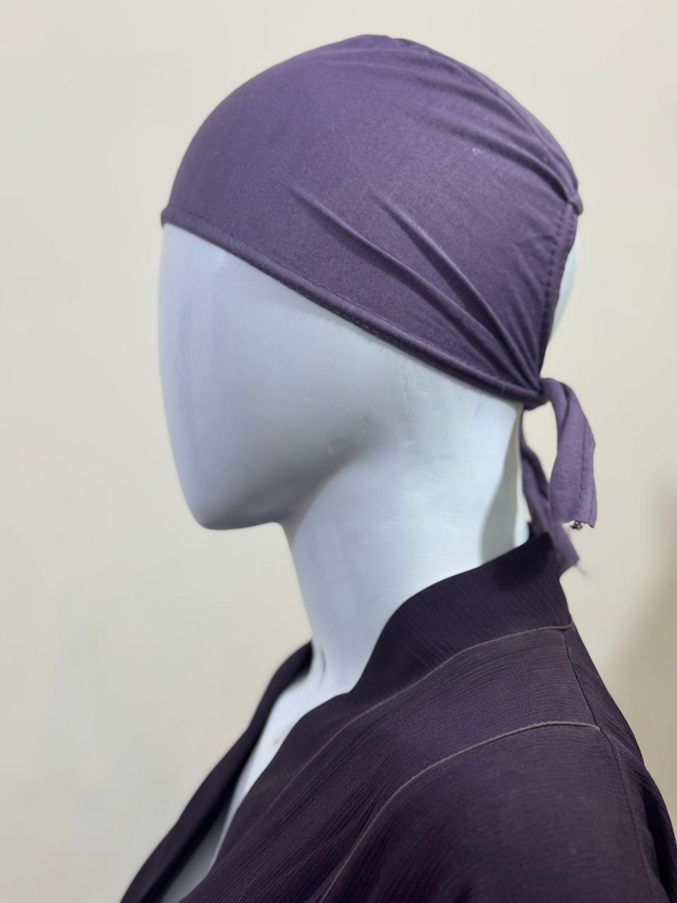 HIJAB UNDER CAP - MID PURPLE