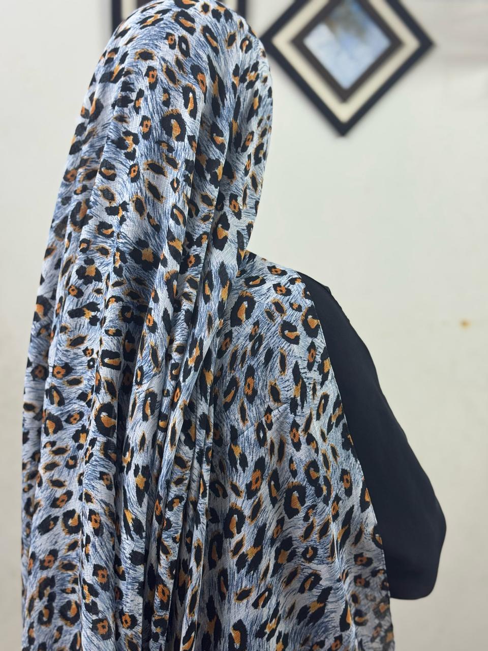 Elite Lawn Viscos Printed - Cheetah Art CA11