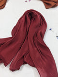 LUXURY SILK - MAROON