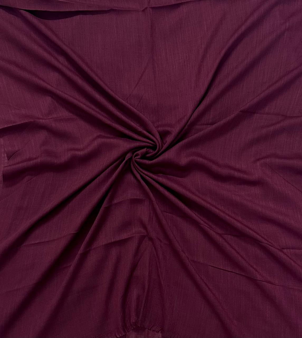 PREMIUM TURKISH LAWN - VELVET MAROON XL SIZE