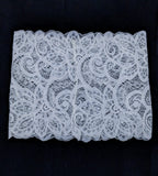 WHITE NET DESIGN TUBE CAP