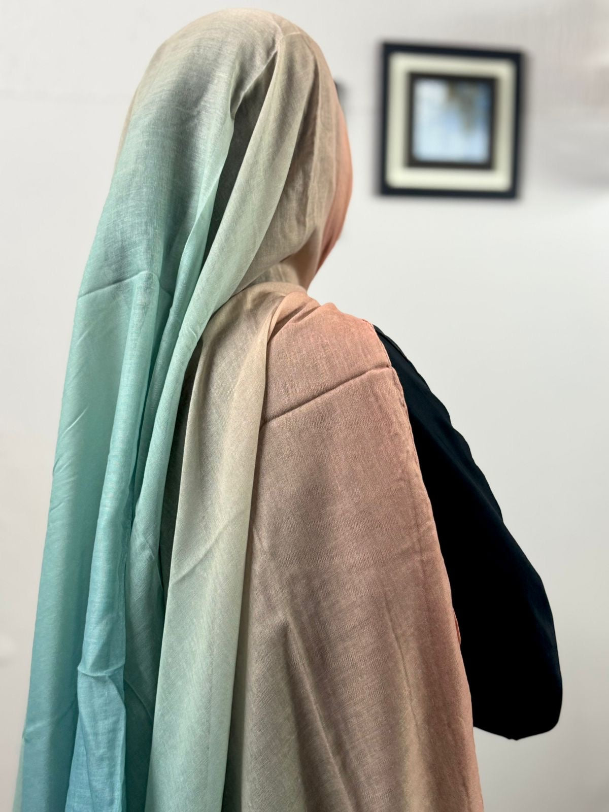 Multi Tone Lawn Scarf - MSL 9